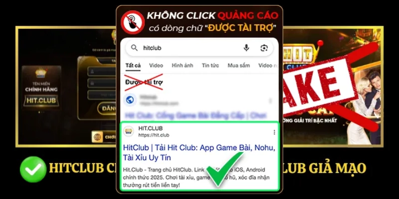Cảnh Báo: Nhận Diện Và Phòng Tránh HITCLUB Giả Mạo 2 Can Than Khi Nhap Vao Link
