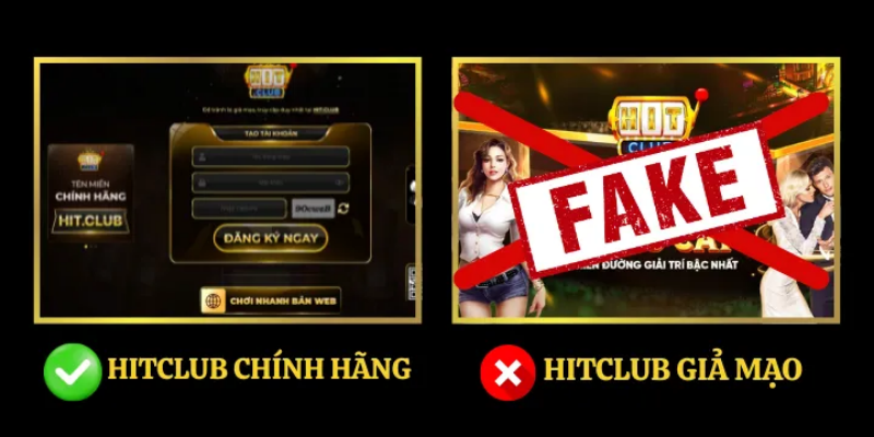 Cảnh Báo: Nhận Diện Và Phòng Tránh HITCLUB Giả Mạo 3 Phan Biet Hitclub Chinh Hang